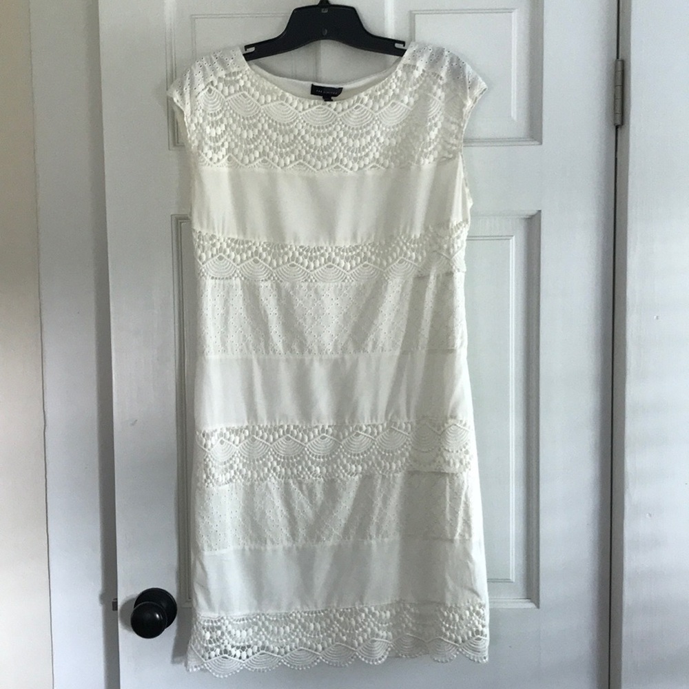 The Limited White Lace Dress